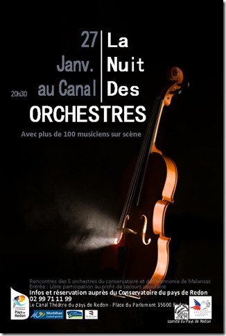 Affiche nuit des orchestres