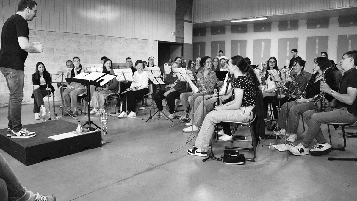 Orchestre harmonie Malansac répétition 2025
